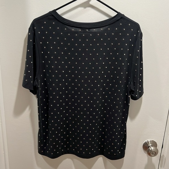 Splendid Eclipse Sandwash Studded Tee in Black L - Picture 4 of 6